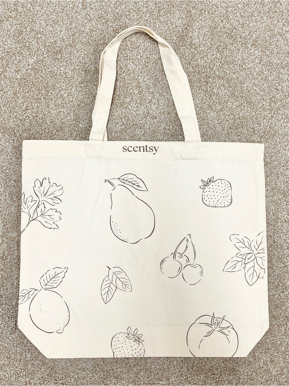 Scentsy Farmers Market Canvas Tote Bag